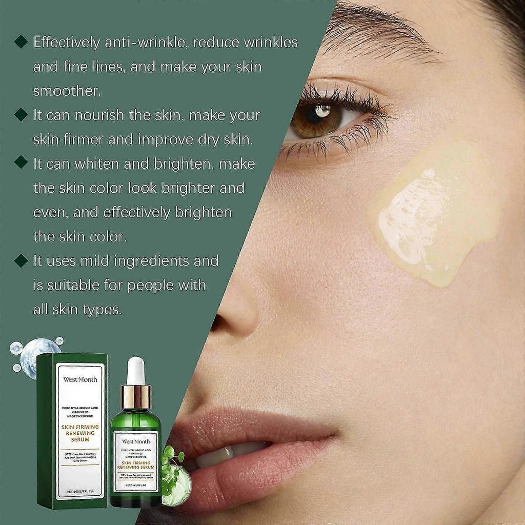 Firming Skin Care Essence - Hydrating Facial Serum with Hyaluronic Acid & Vitamin B5 for Youthful Skin
