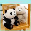 Hua Panda He Qizai Plush Toy Stuffed Animal Toy Cartoon Decoration Gift Kids