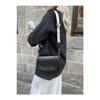 Women's Black Thick Crossbody Bag