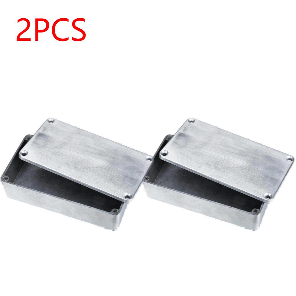 1-10pcs Guitar Effect Cases Holder with Screws 1590B Aluminum Die-cast Stomp Box Case Replacement Musical Instrument Kit