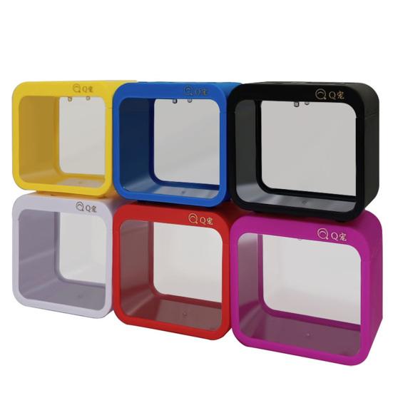 Энергосберегающий аквариум, стильный многоразовый раскладушка, окно для кормления, террариум для домашнего использования