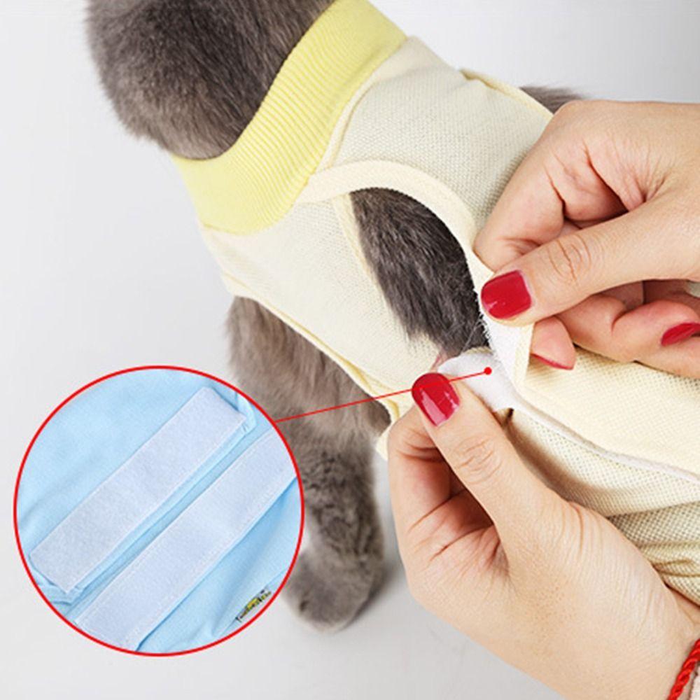 Успокаивающий Отлучение Послеродовая Хирургическая Реабилитация Хирургия Восстановительный Костюм Одежда для Питомца Кошачий Жилет