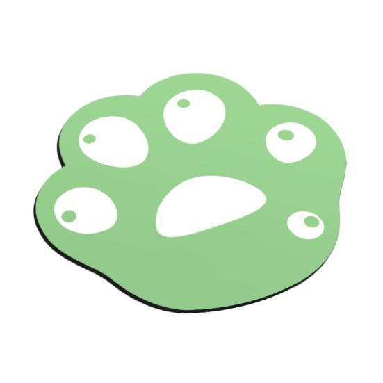 Cute Cartoon Cat Mouse Pad Base Claw Anti-Slip Mat Mousepad Computer Accessory