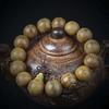 Natural Wenge Bead Bracelet Single Circle Bead Bracelet