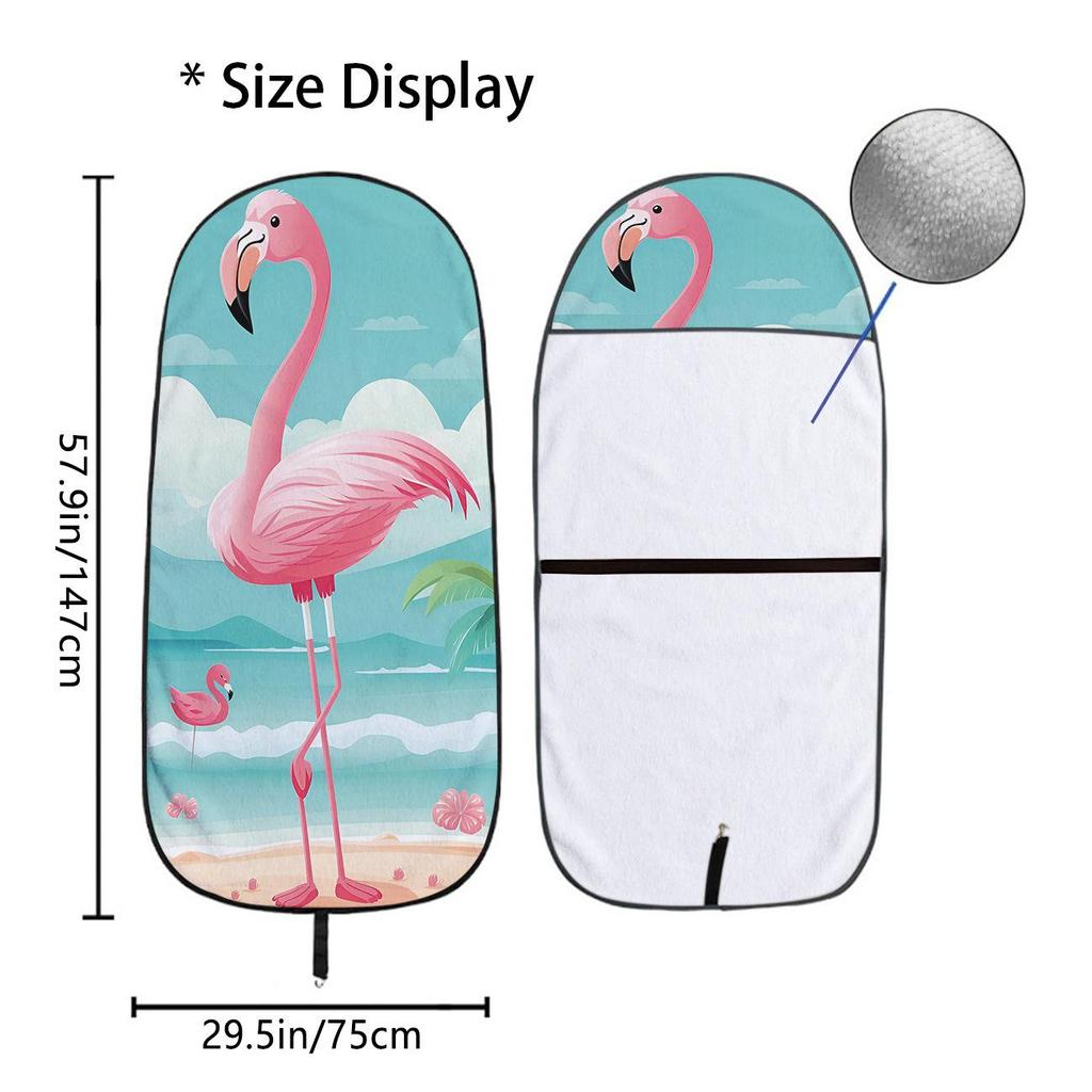 Universal Car Seat Towel Cover: All-Season Front Seat Protector for Gym and Workout