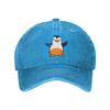 Cartoon Penguin Summer Classic Fashion Men Trucker Hat Cotton Breathable Women Cowboy Cap Outdoor Leisure Basketball Caps