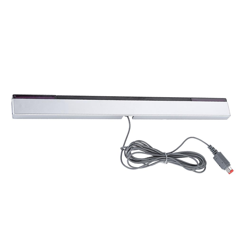 Infrared IR Signal Ray Sensor Bar Wired Receiver & Stand for Nintendo WII Console