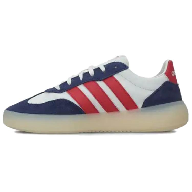 adidas Barreda Decode темно-синие белые рубиновые мужские кроссовки Off-White Pure-Ruby JP9667