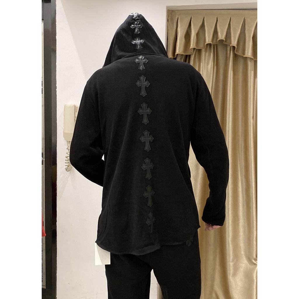 8169 CHROME HEARTS 2025 New Spring and Autumn Plus-size Thin Style Classic Style Logo Zipper Hooded Sweatshirt for Couples