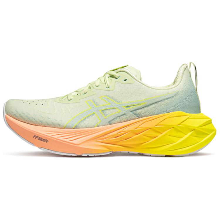 Asics Novablast 4 Paris Women Sneakers Green Cool-Matcha Safety-Yellow 1012B751-750