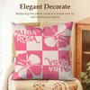 Fashion AALBA RROSA Cushion Cover Natural Linen Organic Fabric DoubleSided Printing Sofa Home Decor Gift Pillow Case