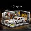 Новый MOC Город Скоростные Гонки Спортивный Автомобиль Ремонтный Гараж DIY Строительные Блоки Конструктор DIY Сборка Кирпичики Игрушки для Детей Мальчиков Подарки
