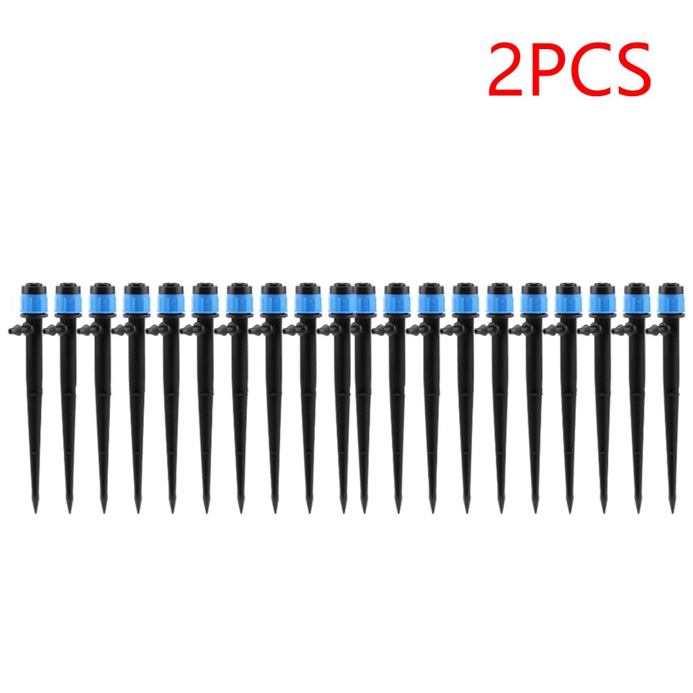 10-40PCS 360° Rotation Sprinkler Watering Dripper Garden Farming Flower Lawn Irrigation Nozzle Locked Connect 1/4 Hose