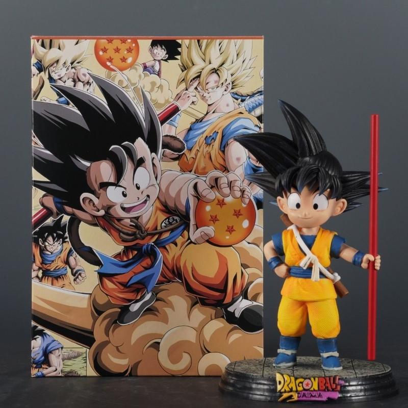 18 см Dragon Ball Daima Goku Супер Сайян Сон Гоку Фигурки Действия ПВХ Статуя Коллекция ПВХ Модель Игрушки Кукла Подарок на День Рождения для Детей