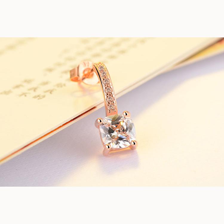 Zircon Earrings Earrings Women Fashion Party Jewelry Sparkling Accessories Daily Wear Gift for Girlfriends
