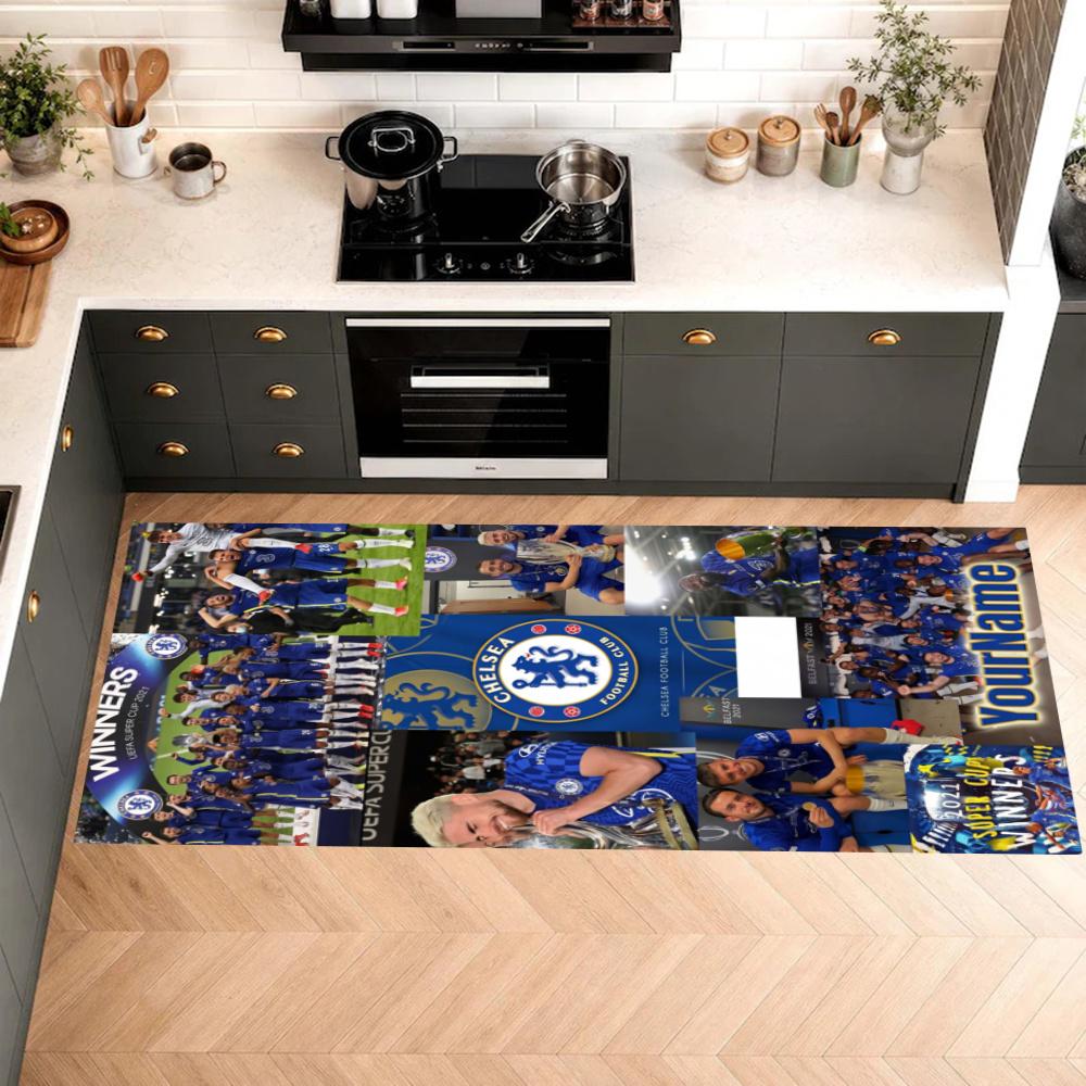 Chelsea Fc Customize Your Name Kitchen Rug Runner Rug Laundry Mat Hallway Entryway The Best Gift Choice