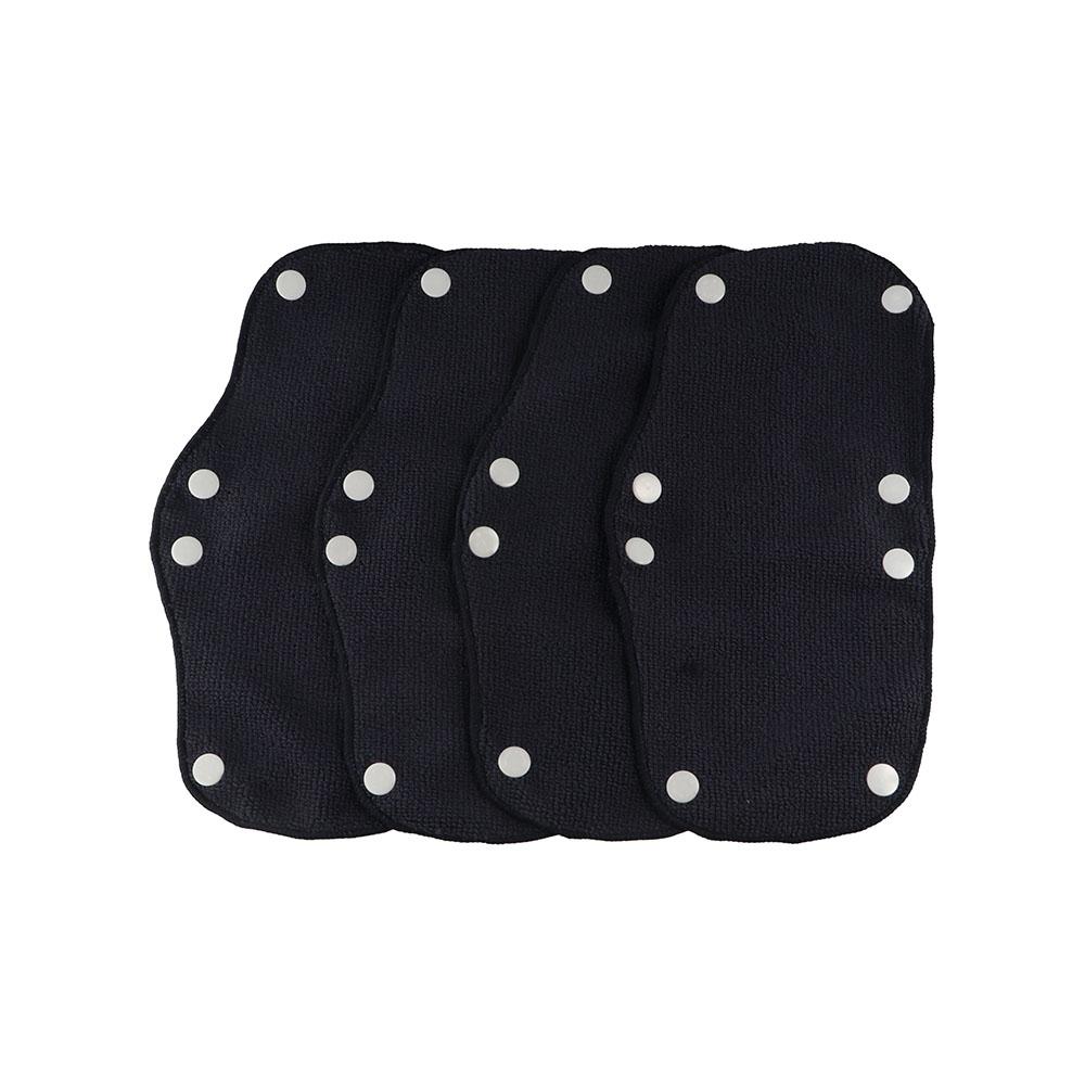6PCS Snap-On Helmet Sweat Band Anti-dirty Helmet Lining Pad Helmets Sweat Pads Summer