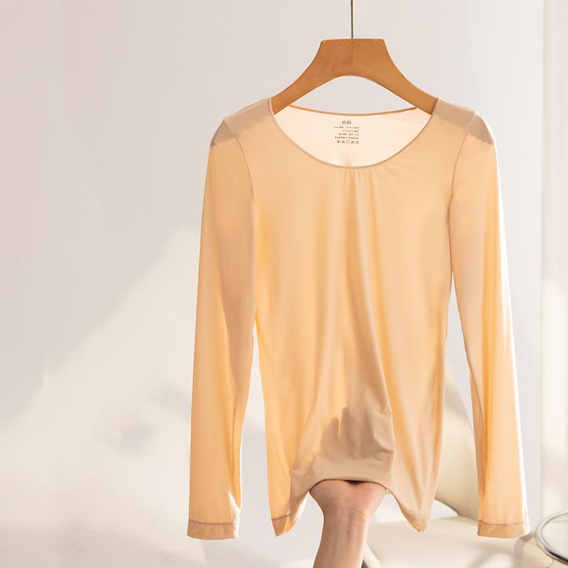 Ультратонкое термобелье с постоянной температурой 37 ℃, одежда для ухода за кожей, весенне-осенняя женская одежда, костюм, одежда для ухода за кожей с гиалуроновой кислотой