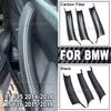 LHD RHD For BMW X5 F15 X6 F16 2014-2018 Car Interior Door Side Handle Armrest Pull Trim Carbon Fibre Black Set Car Accessories