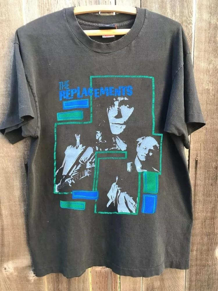 Футболка унисекс 90-х The Replacements Базовая Повторный выпуск Классический стиль Унисекс футболка