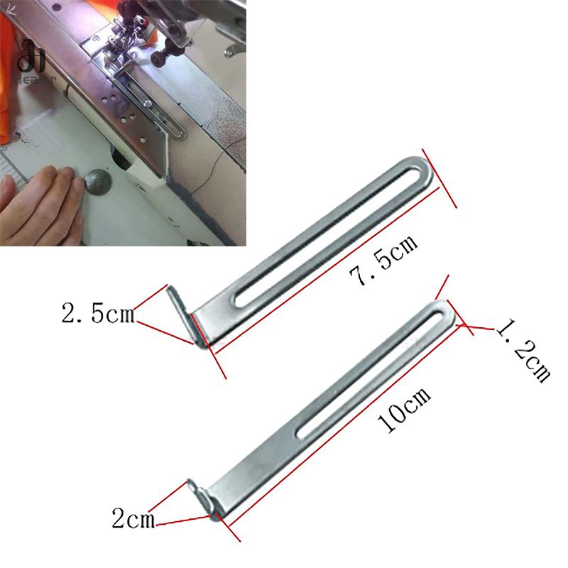 1 комплект 2- или 3-игольная промышленная плоскошовная швейная машина, линейка, направляющая шва, направляющая подрубки, направляющая подрубки для промышленной прямострочной машины