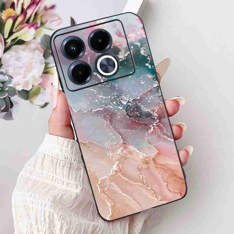 Защитный чехол для телефона для Infinix Note 40 5G Милый чехол с кошкой X6852 Силиконовый мягкий чехол для Infinix Note 40 Note40 5G Fundas Capa