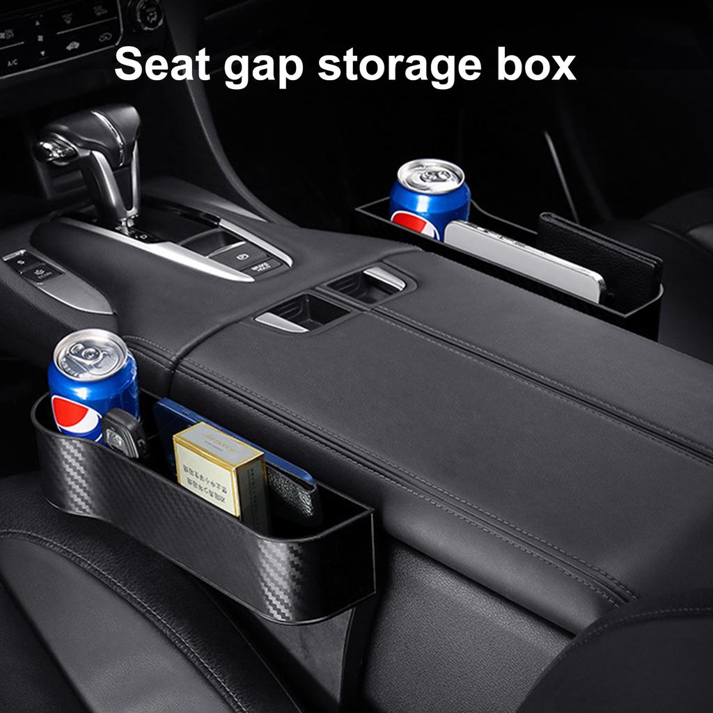 Car Seat Crevice/Slot Storage Box Abs Interior Accessories Multifunctional Organizer Phone/Card/Bottle Cups Holder