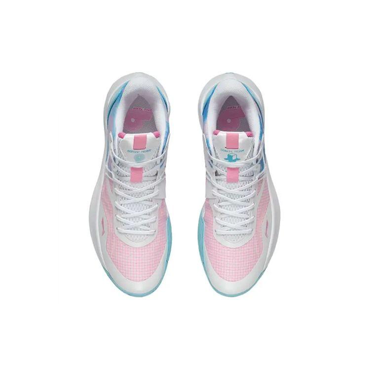 Li-Ning Sonic Team Low White Prism Розовые мужские кроссовки Standard-White ABPS023-1