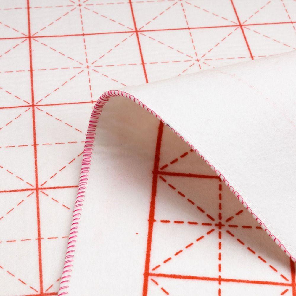 Anti Permeation Calligraphy Felt Pad Table Mat Chinese Calligraphy Mat Calligraphy Class