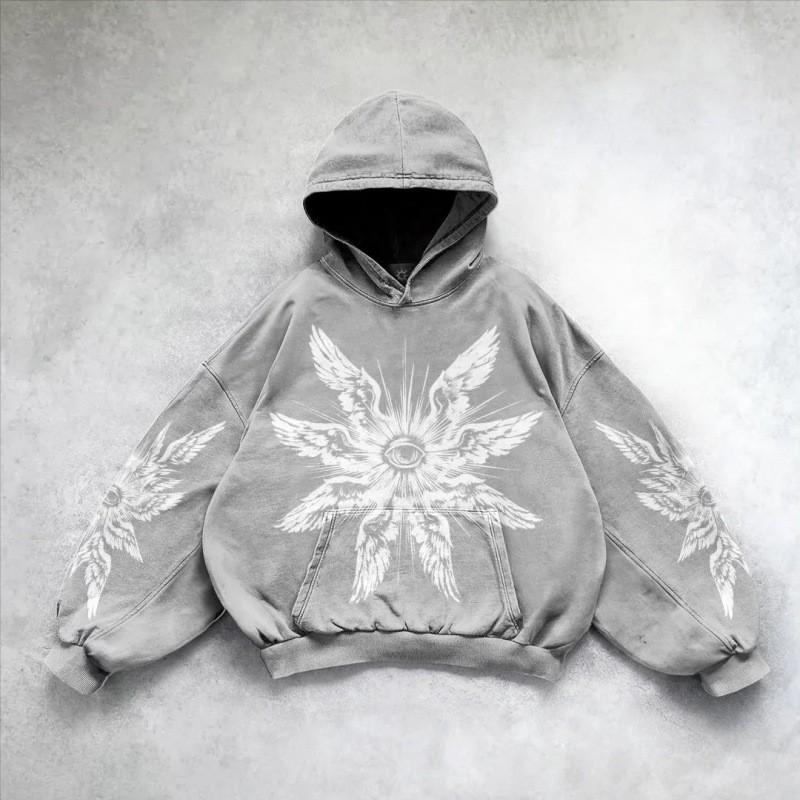 2026 Unisex Retro Squid 3D Print Hooded Sweatshirt Casual Long Sleeve Pullover Teens Adults