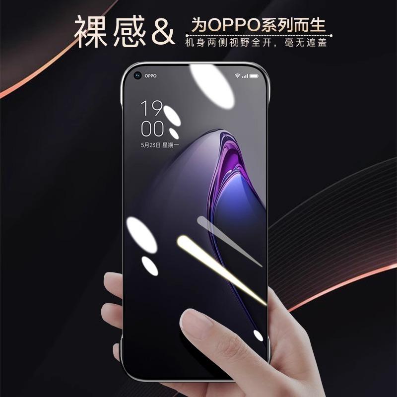 Применимо к чехлу для мобильного телефона OPPOreno1pro + Reno1 новый прозрачный ультратонкий жесткий чехол противоударный безрамочный чехол