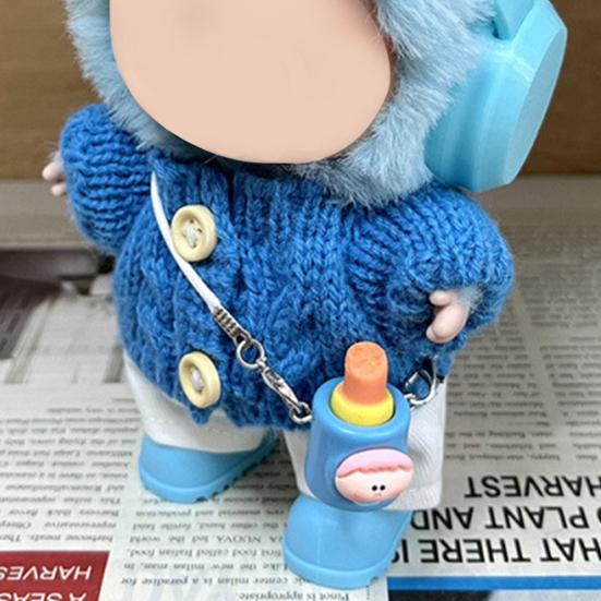 Набор одежды для кукол Стильный комбинезон Вязаный свитер Наряд для кукол 15-17 см Модные аксессуары для переодевания