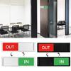Self adhesive Office Door Sign ABS Door Slider Signs Hotel Bulletin Board  Office Room