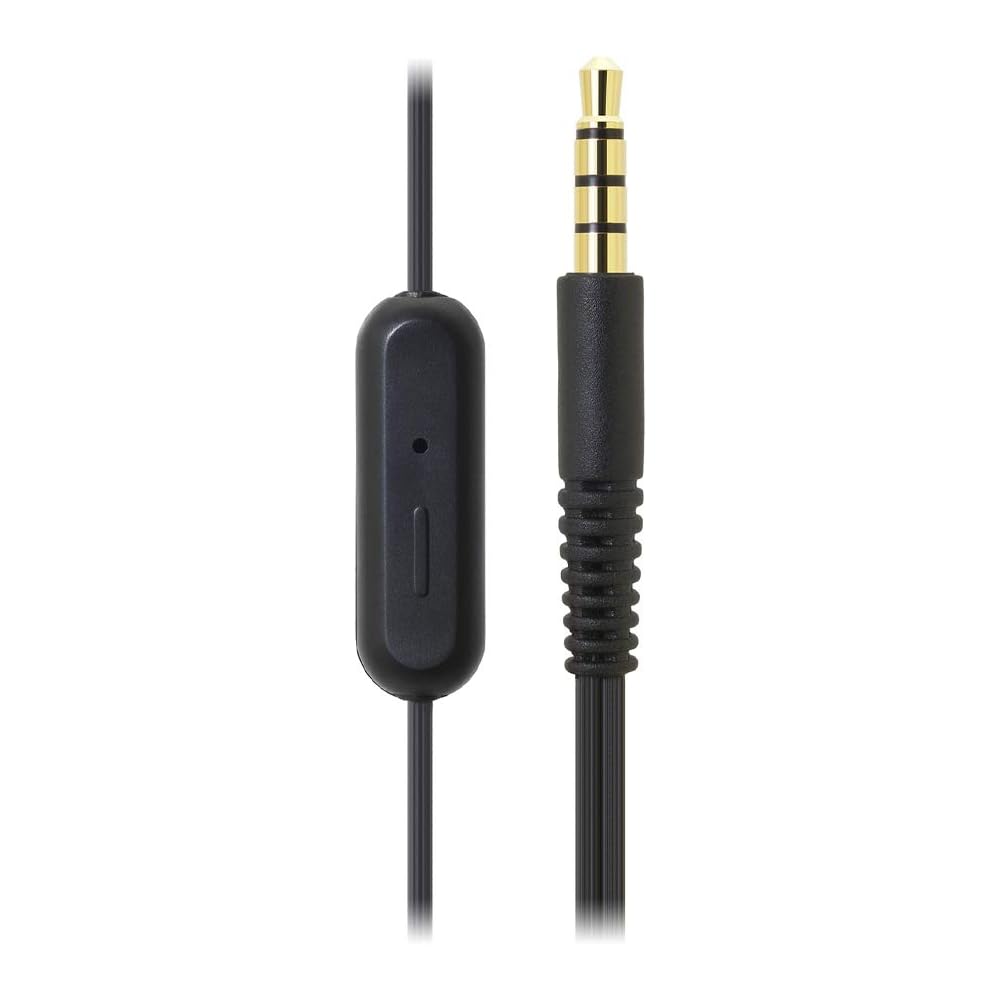 Наушники-вкладыши Audio-Technica для смартфона, черные ATH-CKL220iS BK