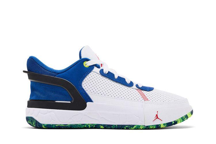 Kids' Sneakers Jordan DAY1 EO White Storm Blue Treasure Blue University Red (GS)