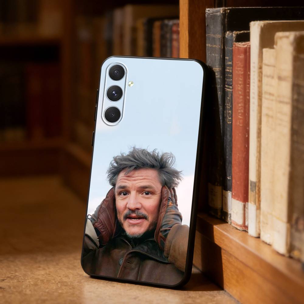 Чехол для телефона с Педро Паскалем, актер, для Samsung S26, S25, S24, S23, S22, S21, Plus, Fe, Lite, Другие, Черный чехол