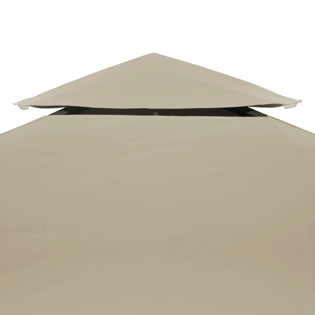 Replacement Pavilion Roof 310 g m² Beige 3 x 3 m