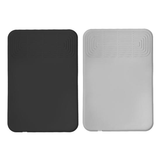 Силиконовый кофейный коврик с противоскользящей ручкой, коврики для сушки посуды, водонепроницаемые, термостойкие, без бисфенола А, коврики для столешницы, аксессуары для бара с эспрессо-напитками