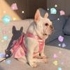 French Dou Bago Bulldog Bichon Pomeranian Clothes Summer Pet Dog Dog Lace Suspender Skirt Cute Princess Skirt
