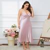 Women's Plus Size Summer Strap Fashion Long Pajamas