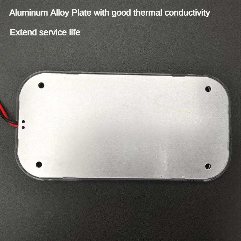 48 LED Panel Light Car Interior Reading Lamp High Brightness Cabin Lights for Truck RV Boats Lights 12V-85V