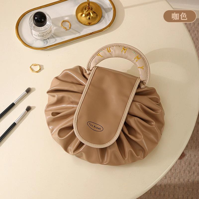 Премиальная косметичка, туалетная сумка, водонепроницаемая портативная сумка для хранения большой вместимости, ленивая премиальная легкая роскошь нишевая дорожная сумка