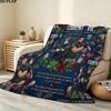 1PC Resident Evil Patterned Flannel Blanket Suitable For All Seasons For Home Decor Warmth And Comfort Gifts Holiday Present