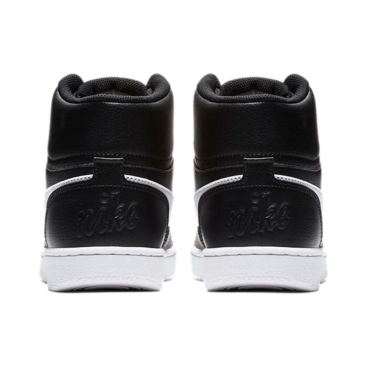 Nike Ebernon Mid Черно-белые женские кроссовки AQ1778-001