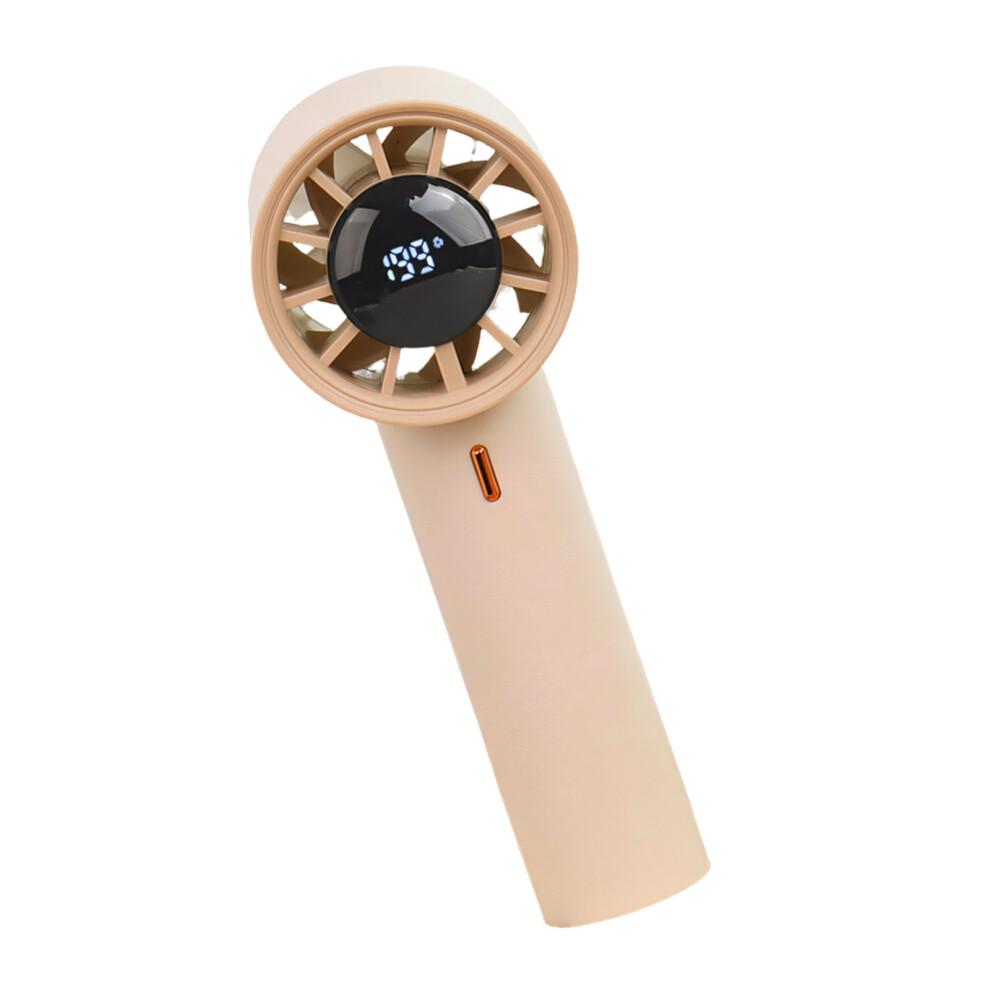 Mini Handheld Fan with 10 Adjustable Speed Quiet USB-White