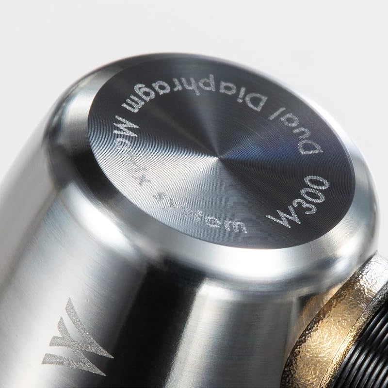 Radius HP-W300 Серия Double V Корпус из титанового сплава Наушники с высоким разрешением: Аудио высокого разрешения, Съемный кабель MMCX, Титановый сплав
