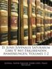 Книга D. Junii Juvenalis Saturarum Libri V. Mit Erklärenden Anmerkungen, Volumes 1-2