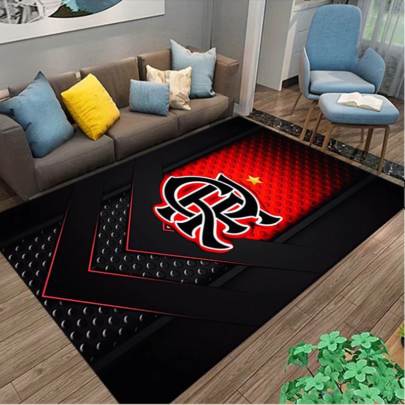 Rangers FC Print Area Rug, Multi-functional Office Chair Sofa Carpet, Easy Clean Carpet for Home and Living Spaces