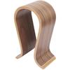 U Shape Headphone Stand Solid Walnut Headset Display Shelf Headset earrestors  On-Ear Headphones