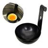 Nonstick Egg Molds Easy Use Poached Boiling Eggs Maker Spoon Boiled Holder Egg Steamer Rack Egg Cooker